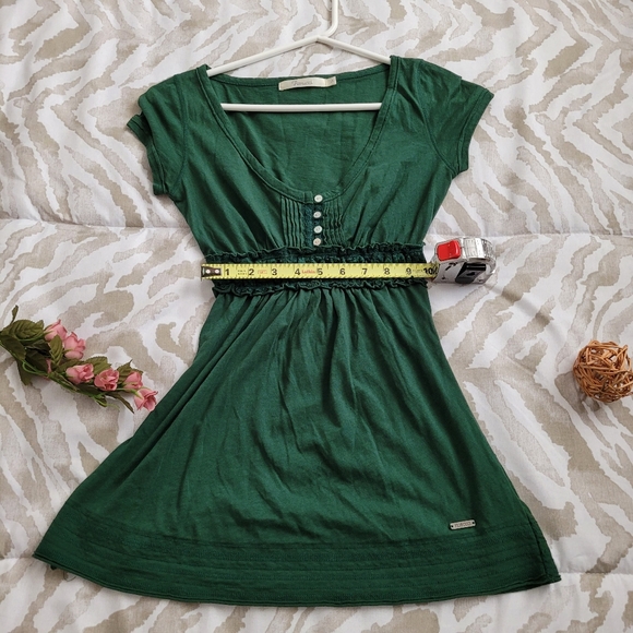 Fiorucci - Short sleeve shirt - Emerald green - Picture 2 of 6